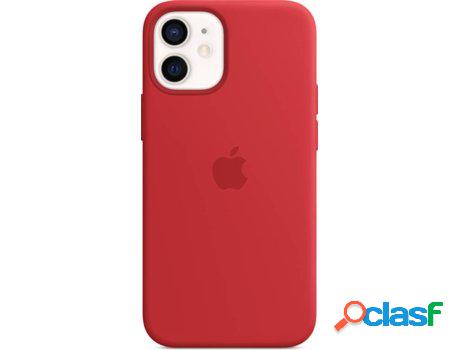 Funda MagSafe iPhone 12 Mini APPLE Silicona Rojo