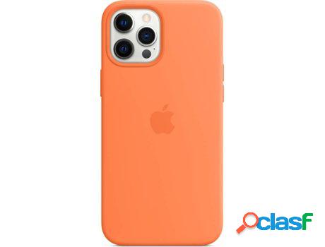 Funda MagSafe iPhone 12 Pro Max APPLE Silicona Naranja
