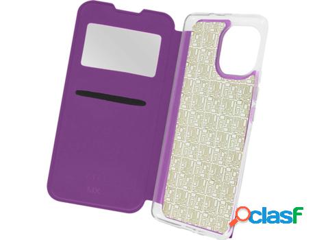 Funda Xiaomi Mi 11 AVIZAR Ventana de visualización Morado