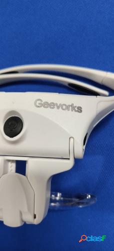 Geevorks 5 Lentes 1.0X-3.5X Soporte Ajustable Diadema Gafas