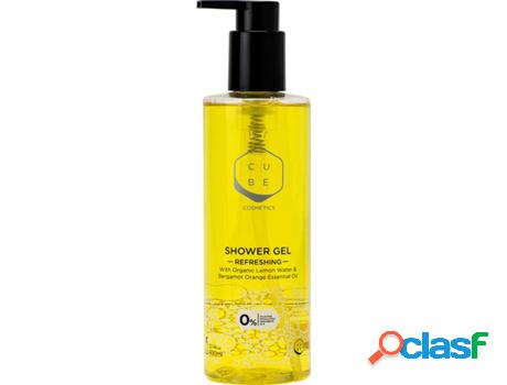 Gel de ducha CUBE Limón Naranja Bergamota Refrescante (300