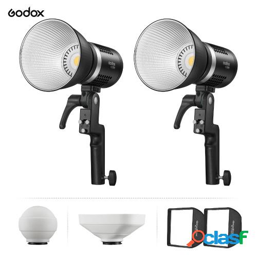 Godox ML30Bi-K2 Kit de 2 luces Luz de video LED de estudio