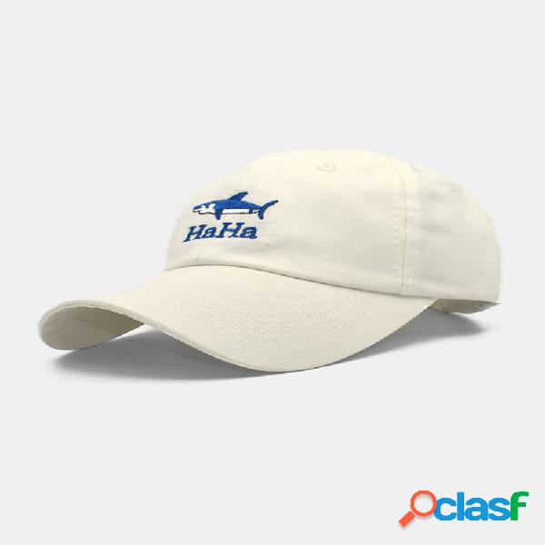 Gorra de béisbol de moda de sombrilla con bordado de letras