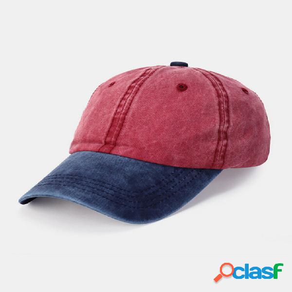 Gorra de béisbol transpirable de moda de algodón apenado