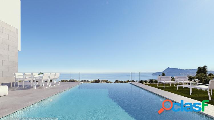 Gran villa de Lujo con vistas al Mar y Montaña en Altea