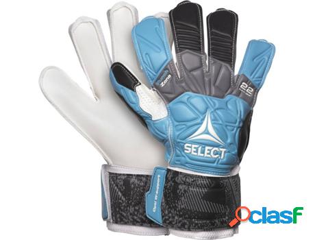 Guantes de Portero SELECT 22 (Tam: 6 - Azul Claro)