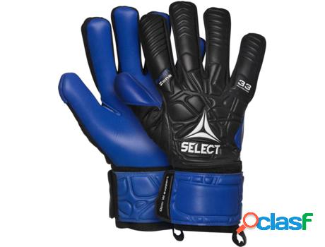 Guantes de Portero SELECT 33 (Tam: 5 - Negro, Azul)