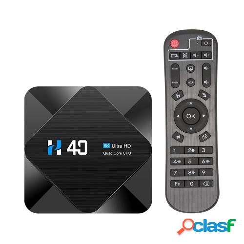 H40 Android 10.0 Smart TV Box Allwinner H616 Quad-core UHD