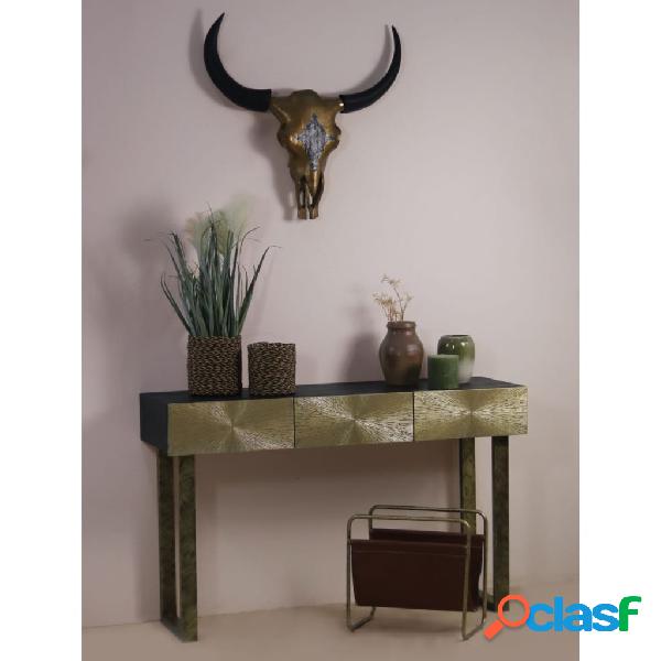 HSM Collection Cabeza de búfalo decorativa L 80x10x80 cm