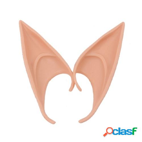 Halloween Elf Ears Material de látex Elf Ears Cosplay Party