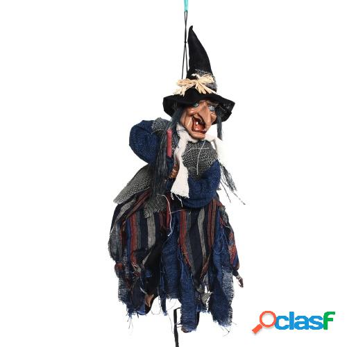 Halloween Hanging Witch Scary Creepy Flying Screaming Witch