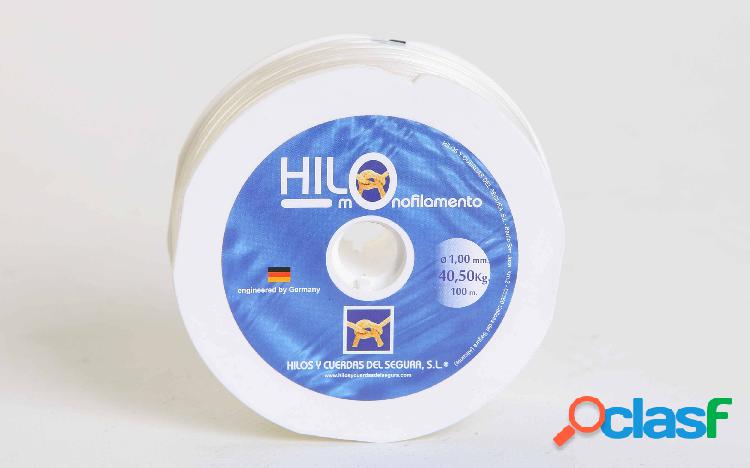 Hilo Sujecion Pesca Monofilamento 0,70Mm Nylon Blanco Hyc