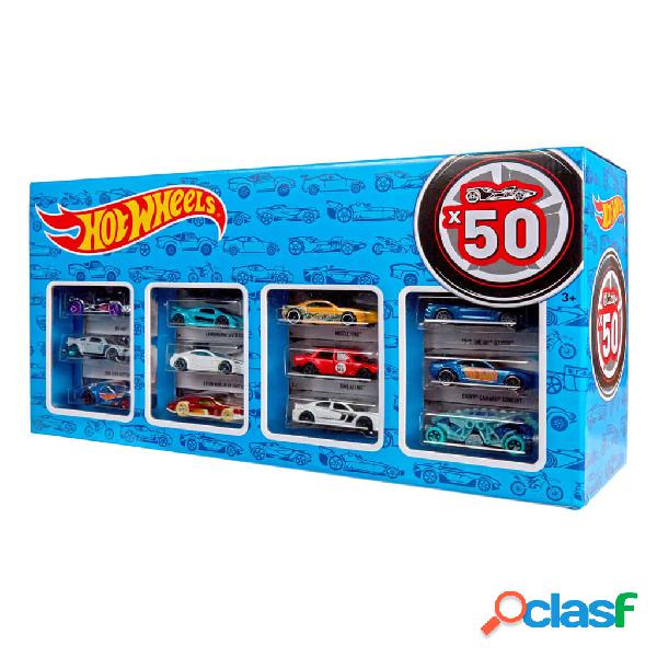 Hot Wheels Set de 50 coches de juguete