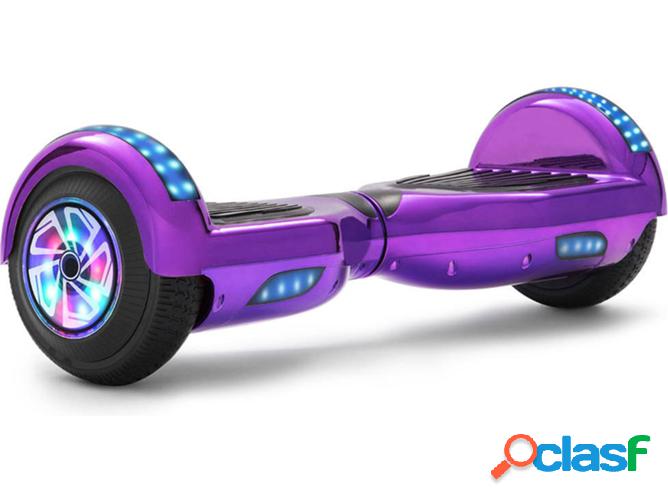 Hoverboard E-RIDES TL-C18 Violeta Cromado (Autonomía: 30-60