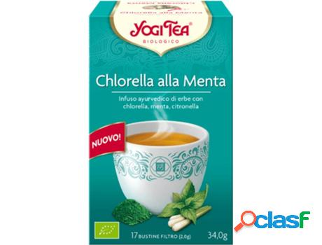 Infusión Chlorella Menta YOGI TEA (17 Saquetas de