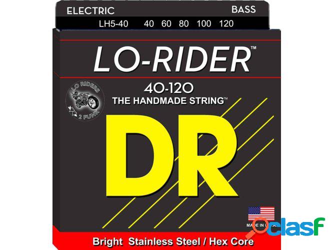 Juego de Cuerdas Bajo Eléctrico DR LH5-40 Lo-rider (.040