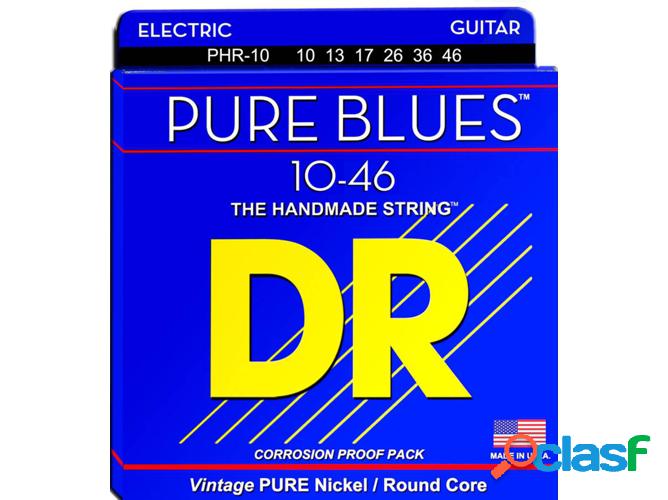 Juego de Cuerdas Guitarra Eléctrica DR PHR-10 Pure Blues