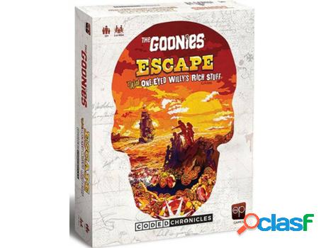 Juego de Mesa USAOPOLY The Goonies: Escape with One-Eyed