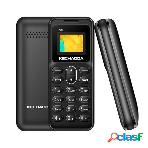 KECHAODA A27 2G GSM Feature Phone Dual SIM 0.66 ”32MB BT