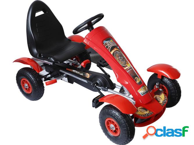 Kart HOMCOM Go Kart Racing (Rojo - 80x49x50cm)