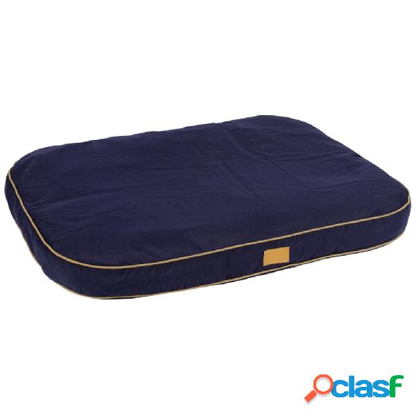 Kerbl Cojín para perros Jerome 100x70x11 cm azul marino