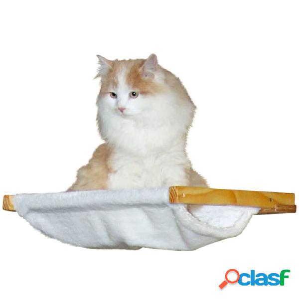 Kerbl Hamaca de pared para gatos Dolomit 45x40 cm blanca