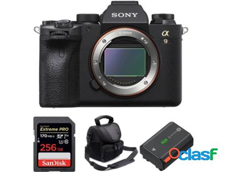 Kit Cámara Mirrorless, Tarjeta de Memória y Accesorios