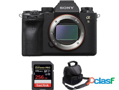 Kit Cámara Mirrorless, Tarjeta de Memória y Bolsa SONY