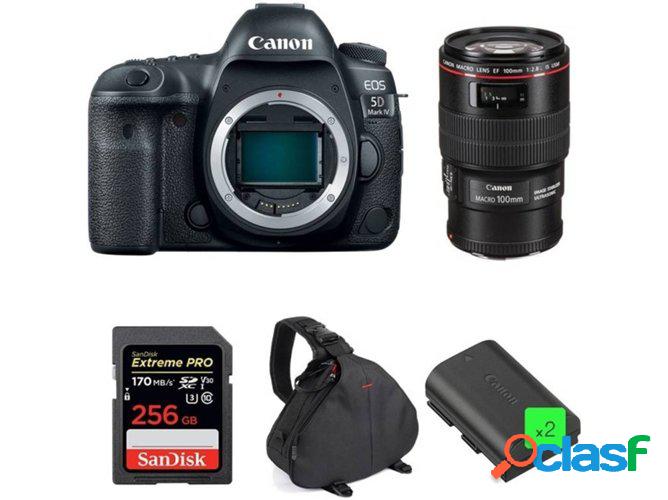 Kit Cámara Reflex CANON EOS 5D Mark IV + EF 100mm f/2.8L