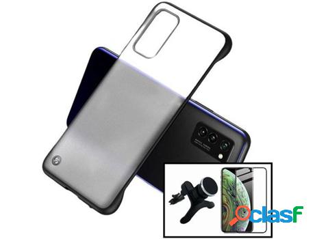 Kit Funda, Protector de Cristal Templado y Soporte Xiaomi