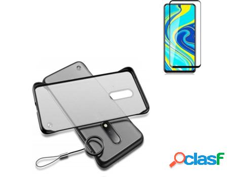 Kit Funda y Protector de Cristal Templado Xiaomi Redmi Note