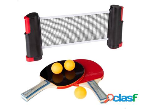 Kit de Ping-pong AKTIVE (ABS - 165x5.5x19.5 cm)