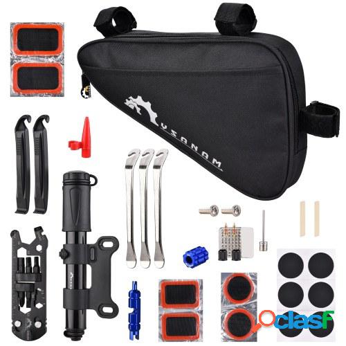 Kit de reparación de bicicletas Kit de herramientas de