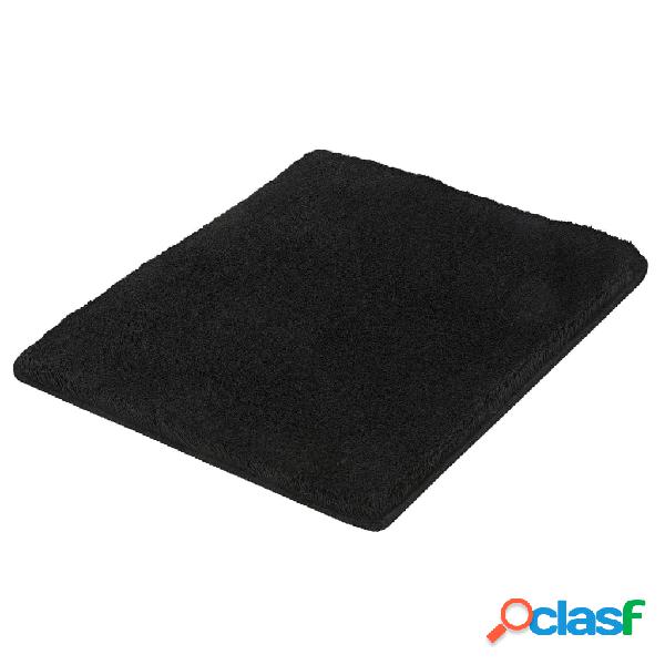 Kleine Wolke Alfombra de baño Relax negro 55x65 cm