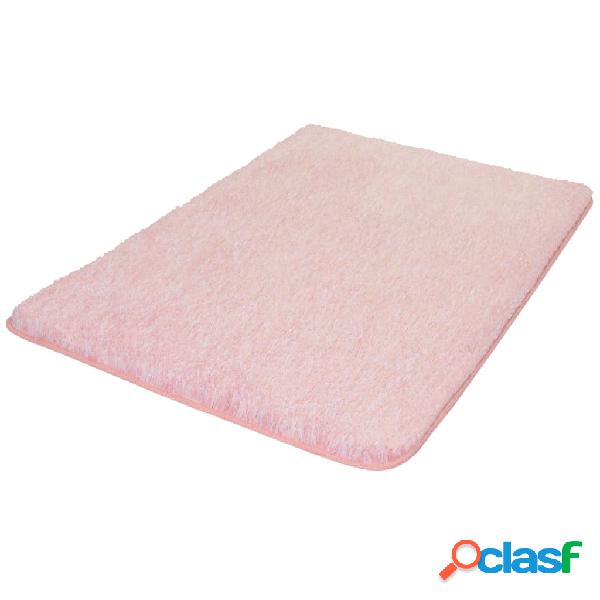 Kleine Wolke Alfombra para baño Seattle rosa claro 60x90 cm
