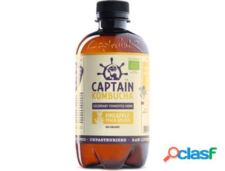 Kombucha de Piña y Melocotón CAPTAIN KOMBUCHA (1 L)