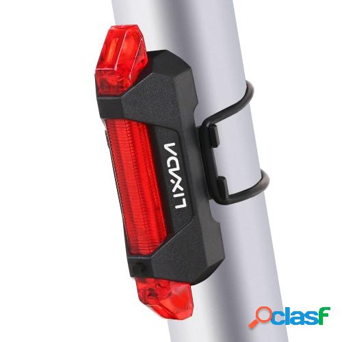 LIXADA USB recargable luz de bicicleta luz trasera de