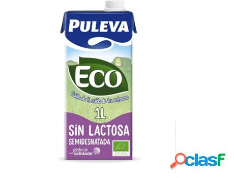 Leche Ecológica Semi Sin Lactosa PULEVA ECO (1 L)
