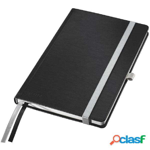 Leitz Cuaderno Style a rayas A5 negro