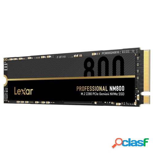 Lexar NM800 512GB M.2 NVMe SSD Large Capacity Solid State