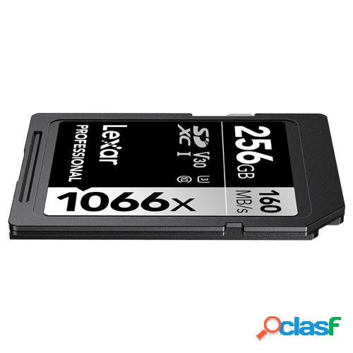 Lexar Professional 1066x 256GB Tarjeta de memoria SD C10 U3