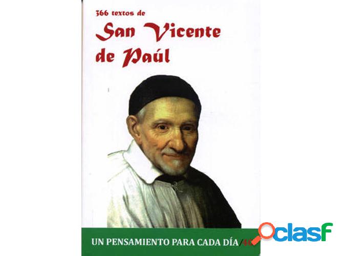 Libro 366 Textos De San Vicente De Paul de Antonio González