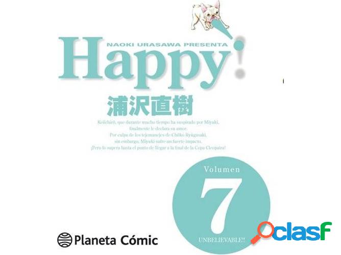 Libro Happy! de Naoki Urasawa (Español)