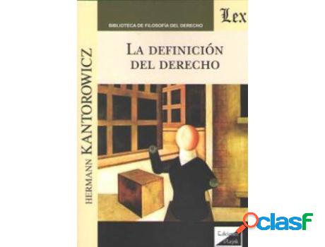 Libro La Definición Del Derecho de Hermann Kantorowicz