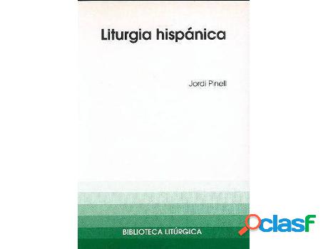 Libro Liturgia Hispánica de Jordi Pons (Español)