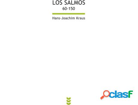 Libro Los Salmos 60-150 de Hans Joachim Kraus (Español)