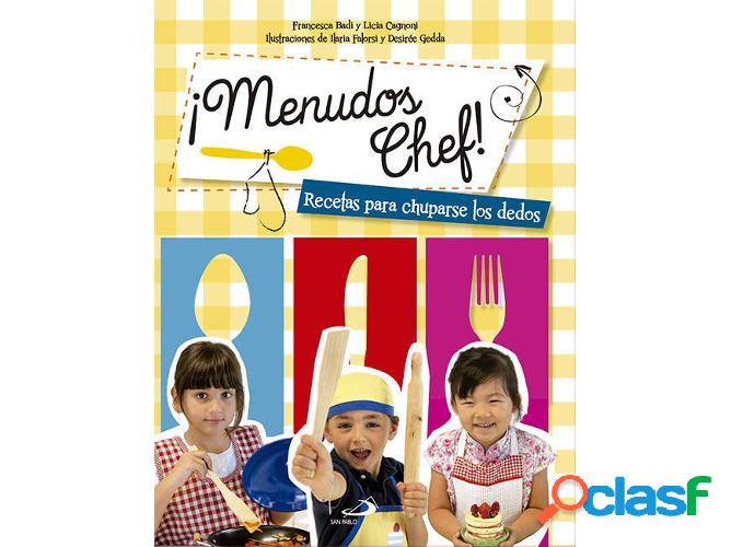 Libro ¡Menudos Chef! de Alicia Cagnoni (Español)