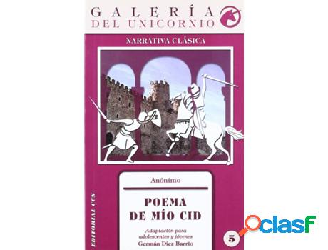 Libro Poema De Mío Cid de Anonimo (Español)