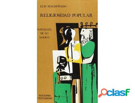 Libro Religiosidad Popular de Leonardo Maldonado, Luis