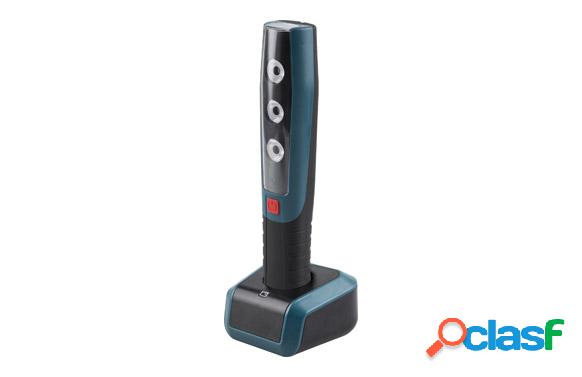 Linterna Portátil con Base 4W Matel RECARGABLE